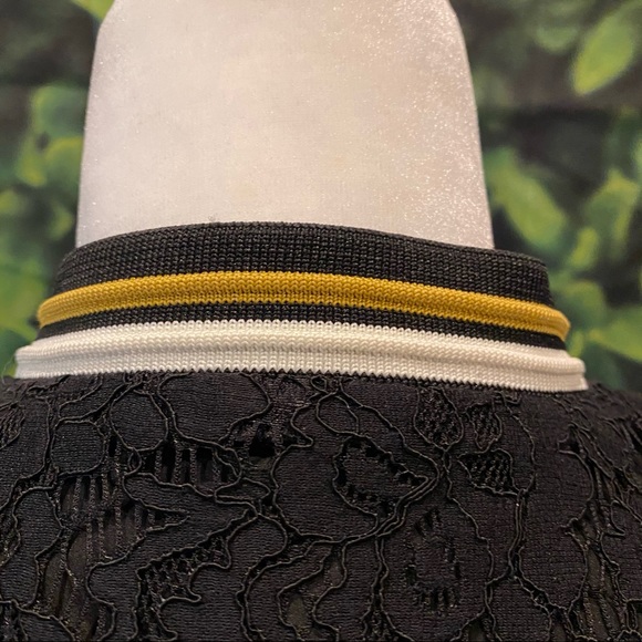 ZARA VARSITY LACE BOMBER JACKET - Picture 5 of 5